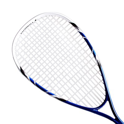 1 peça profissional raquete de squash material de fibra carbono alumínio para squash treinamento esporte iniciante com saco transporte 2 cores: Blue