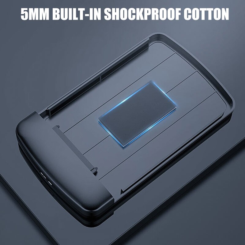 2.5 Polegada hdd caso sata 3.0 para usb 3.0 5gbps 4tb hdd ssd gabinete suporte uasp hd caixa de disco rígido externo jr ofertas