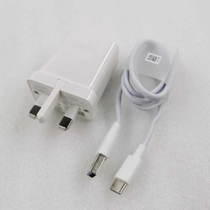 Huawei Charger 40W Original 10V4A EU US UK Supercharge Adapter 5A USB type c cable for P50 P40 P30 Mate 40 30 Pro Honor 50 X20: UK and 1M cable