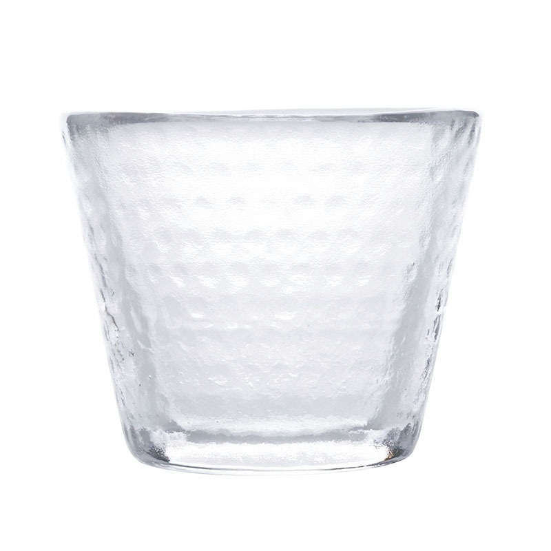 Japanese Style Glass Small Tea Cup Gongfu Tea Set Eight-piece Glass Tea Cup Glass Tea Cup Set Chinese Tea Set Shot Glas: B / transparent