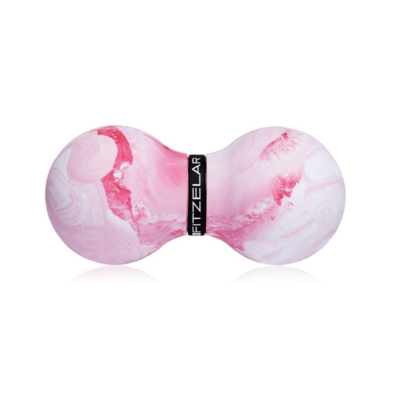 Bola de masaje Plantar bolas tipo cacahuete equipo de Fitness Bola de masaje de hogar relajante músculo mano Meridiana por película bola cuello y S: Limited Edition  Camouflage Pink Conjoined Ball  PRE SALE