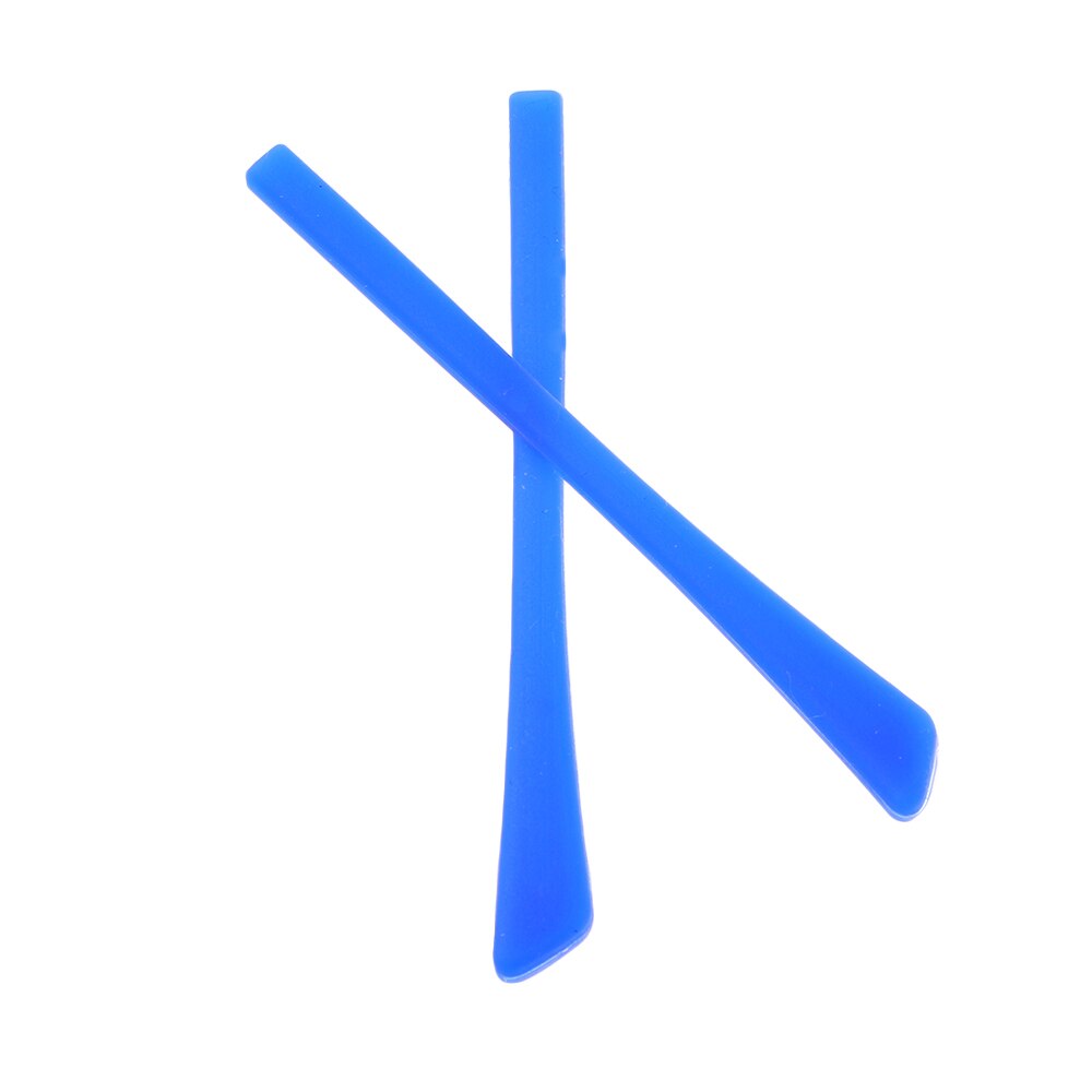 1 paar brillen zonnebrillen slip sets bril beenbeschermers antislip siliconen oorhaak tempel tip houder haak bril accessoires: B blauw