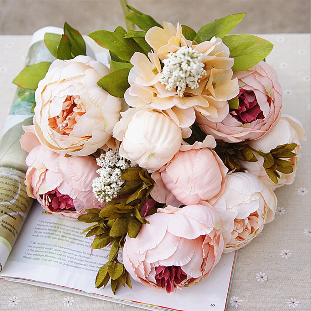Mooie kunstbloemen & zijden boeketten online bestellen