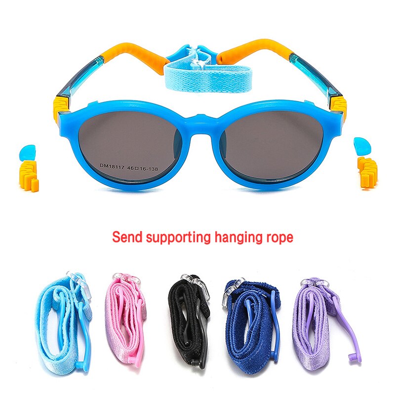 O-Q Club Kids Zonnebril Clip Op Bijziendheid Recept Kinderen Bril 2 In 1 Magnetische Gepolariseerde Brillen DM181117