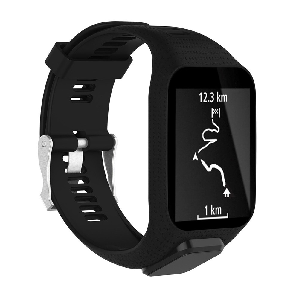 Correa de muñeca para TomTom 2 3 Runner, repuesto de pulsera de música suave, correa de reloj, correa de silicona, accesorio de pulsera de reloj