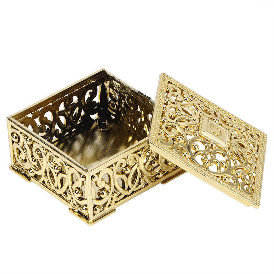 12x Plastic Box Hollow Wedding Favor Boxes Party Box