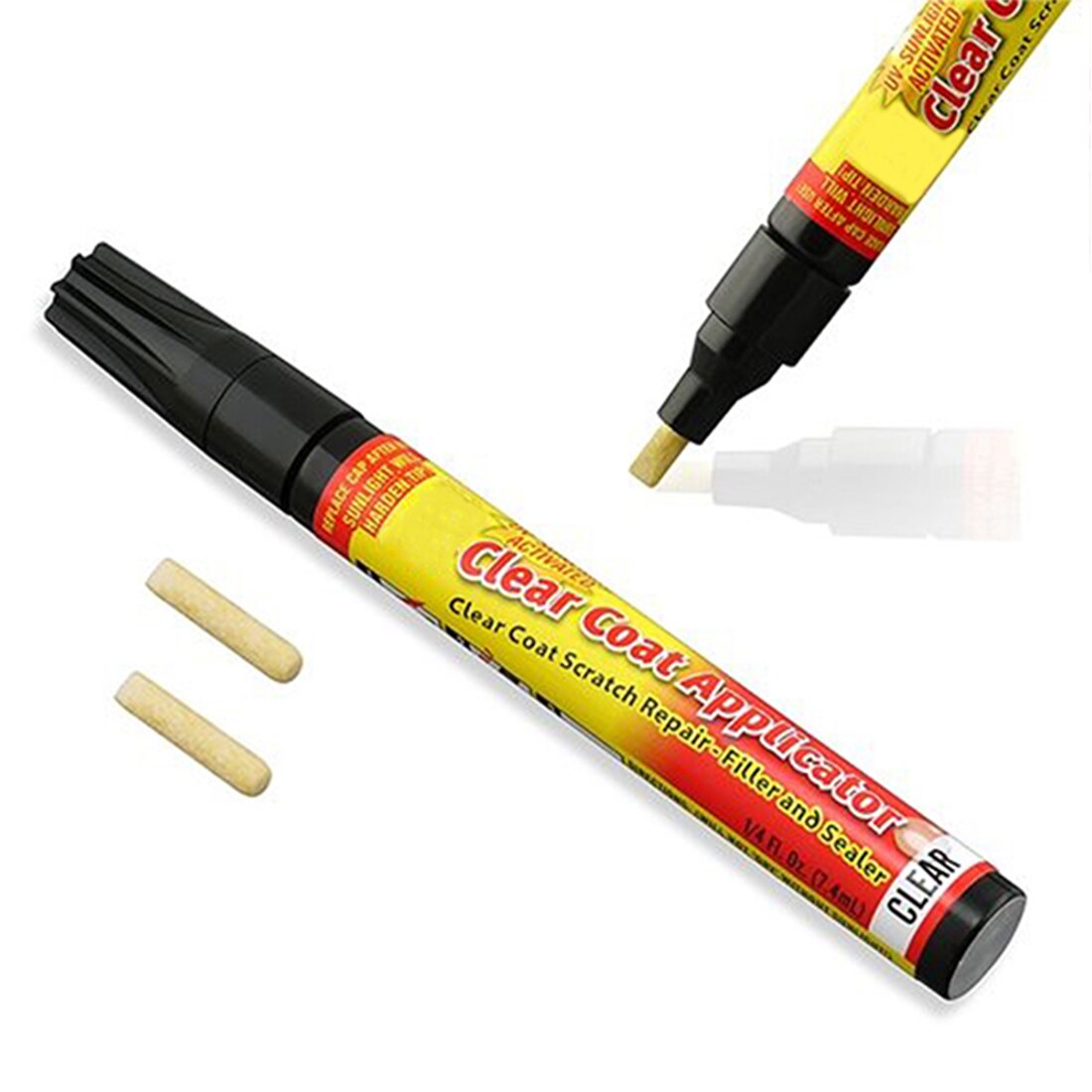Car Painting Pen Fix It PRO Clear Coat Application For Car Scratch Repair Remover Filler Sealer Activated Clear
