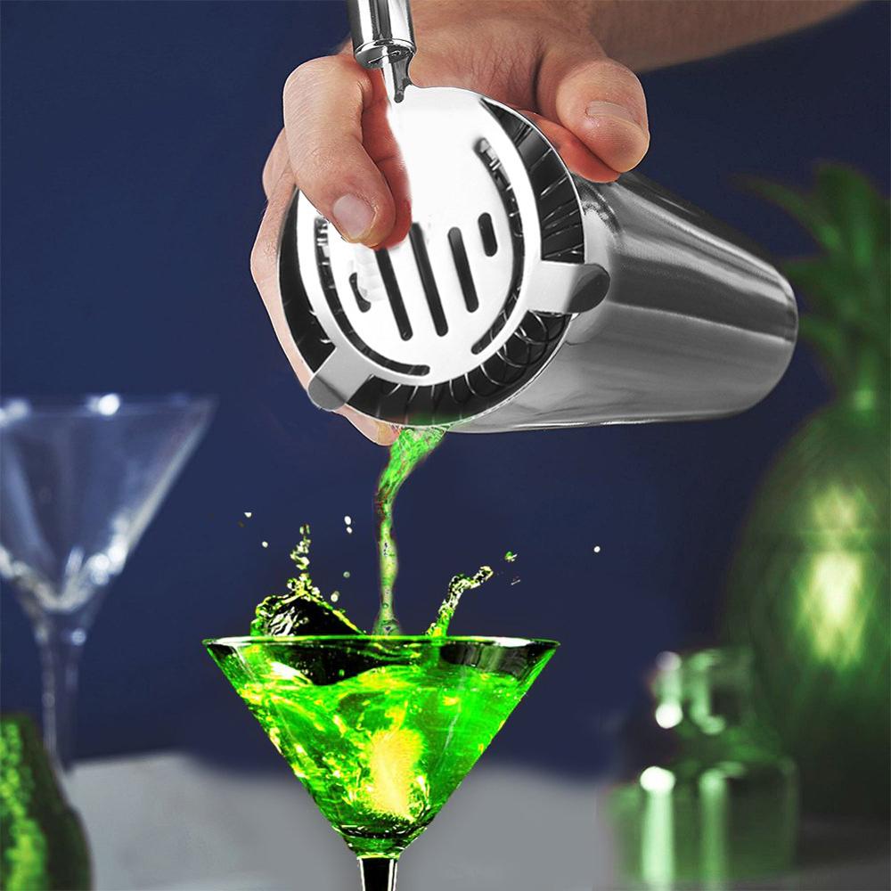 250/350/550/750ML Stainless Steel Bar Tool 5 sets of Cocktail Shaker Barware Set