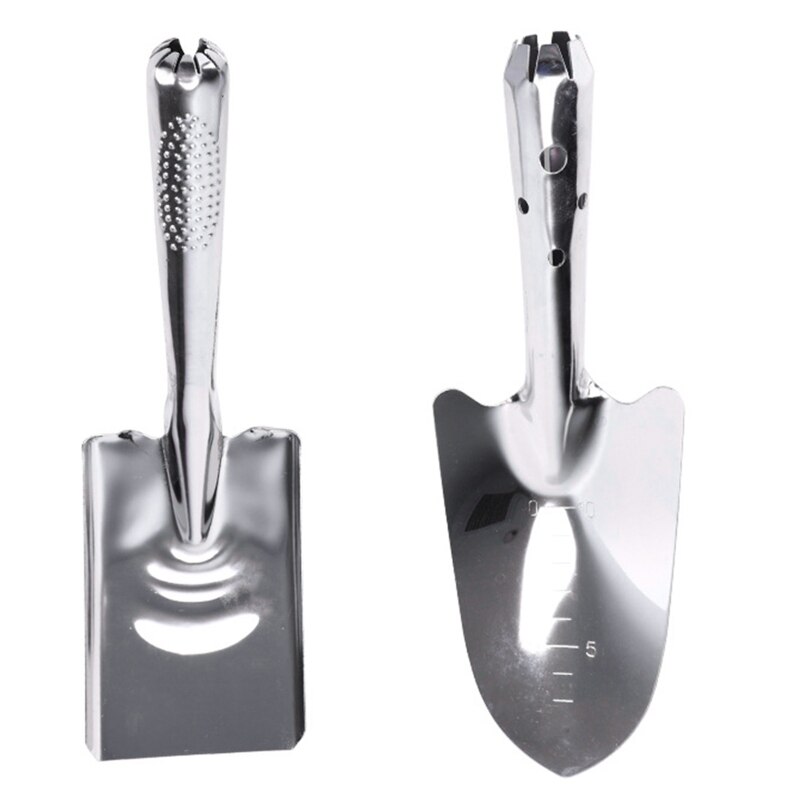 Stainless Steel Garden Shovel for Transplanting Weeding Moving Lightweight: Suit