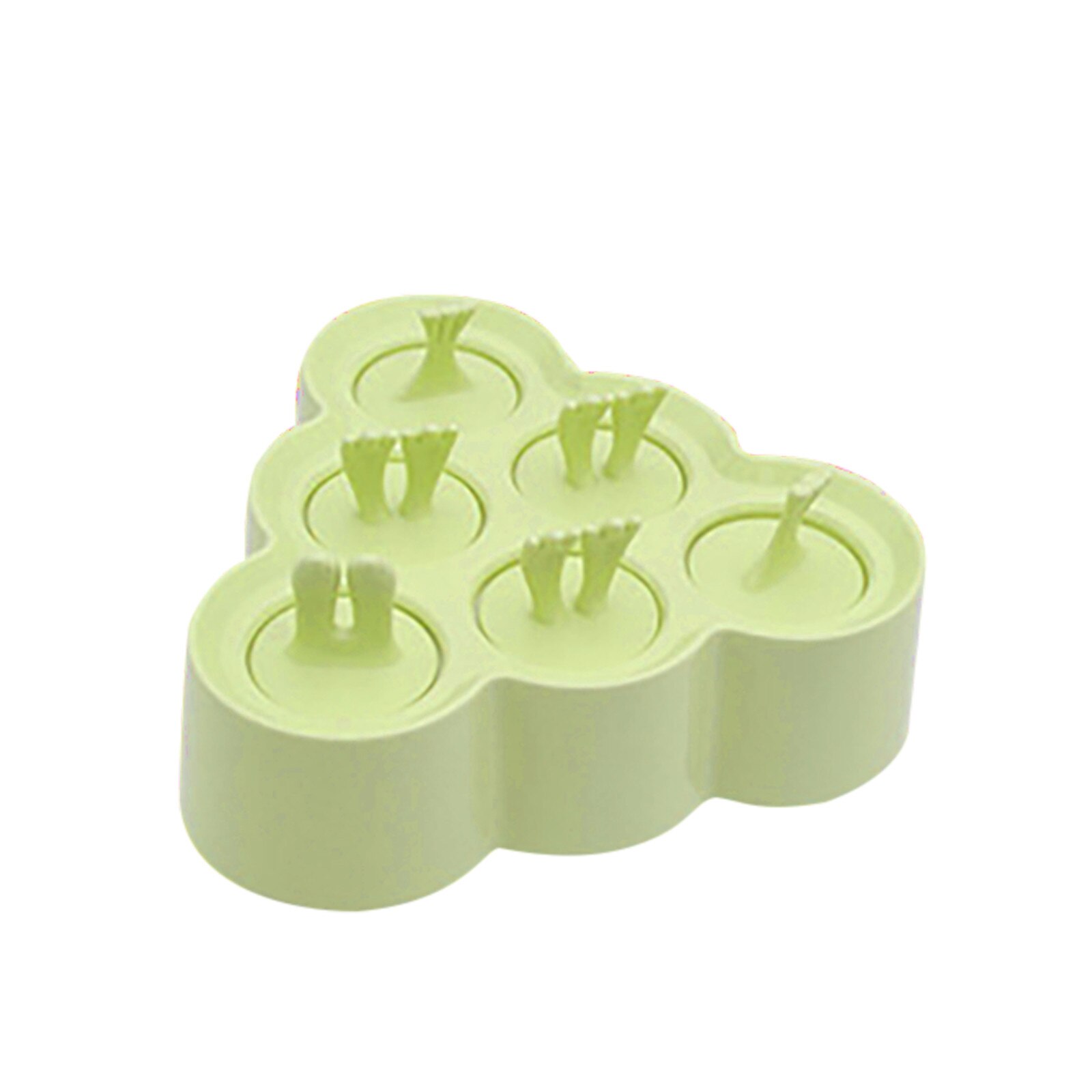 Ice Cream Tools Silicone Ice Cream Mold Ice Lolly Molds Ice With Sticks Tray Froze Форма Для Мороженого: F