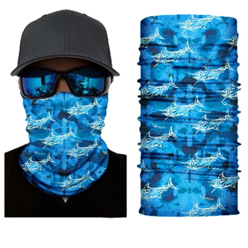 Multifunksjon ootdoor halsvarmer tube skjerf uv-beskyttelse vindtett pustende ansiktsmaske fiske ski sykling hav bandana: 05