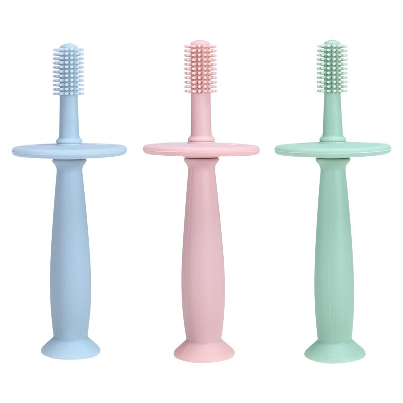#39 myk silikon trening tannbørste baby tannpleie munnpleie tannbørste verktøy tannpleie baby melk tannbørste babyprodukter