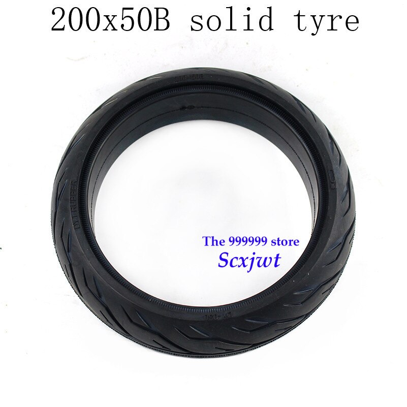 Good 200x50 Solid tyre fit Hoverboard Wheel Electric Self Balancing Hoverboard Scooter motorcycle tires