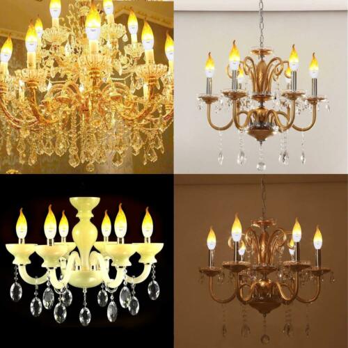 4 Modes E27/26/14/B22 LED Flame Effect Fire Light Bulb Lamp Flickering Flame Decorative