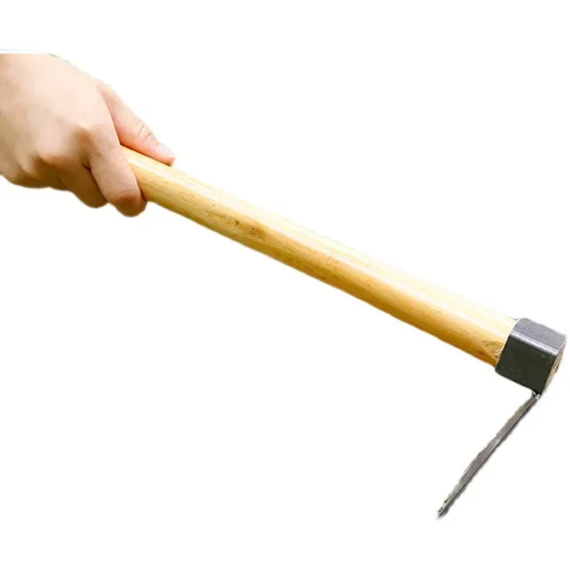 Herramienta de azada de jardín duradera, herramienta de jardinería agrícola, azada de jardinería vegetal, deshierbe multifunción para herramienta de mano al aire libre, 1pc