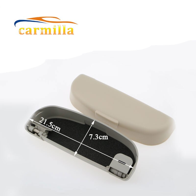 Carmilla Auto Brillenkoker Zonnebril Houder Box Voor Peugeot 206 207 208 301 307 308 3008 408 508 4008 accessoires