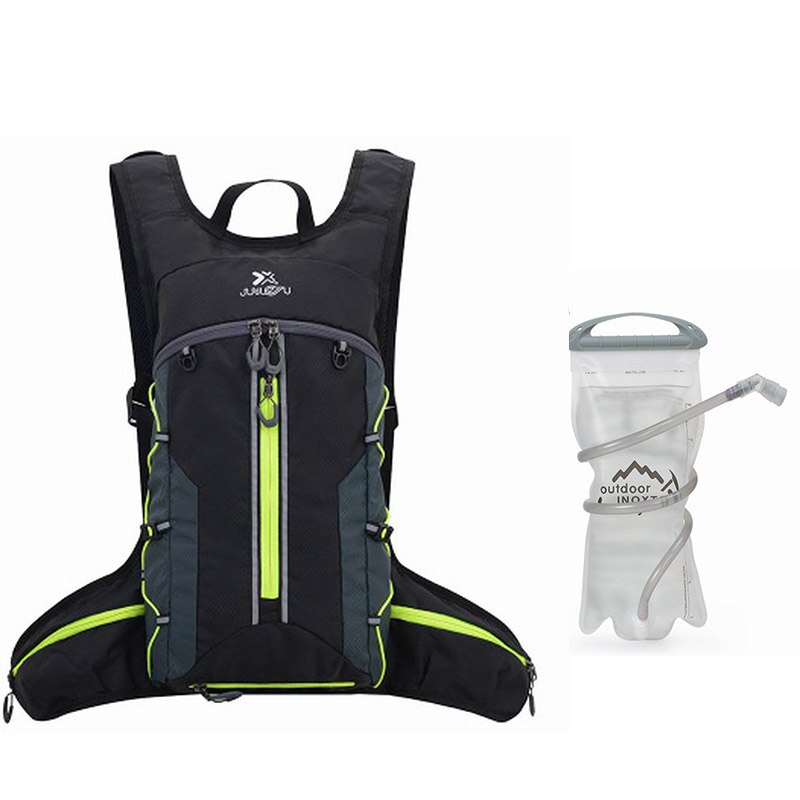 20L Waterdichte Fiets Rugzak Outdoor Sport Hydratatie Fietsen Tassen Grote Capaciteit Camping Bike Mochila Mtb Fiets Bag Pack: Black Yellow / With Water Bag