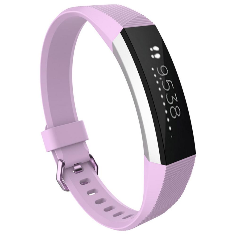 Silicone Watch Band For Fitbit Alta HR Watch Replacement Wristband Strap Classic Watchband Accessories: Purple