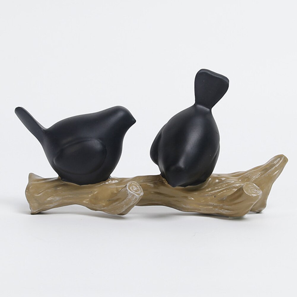 Wall Decorative Hooks Resin 2/3/4 Birds Door Hangers Wall Decorations Hooks Hat Scarf Key Hanger Hooks Wall Hanging Hooks