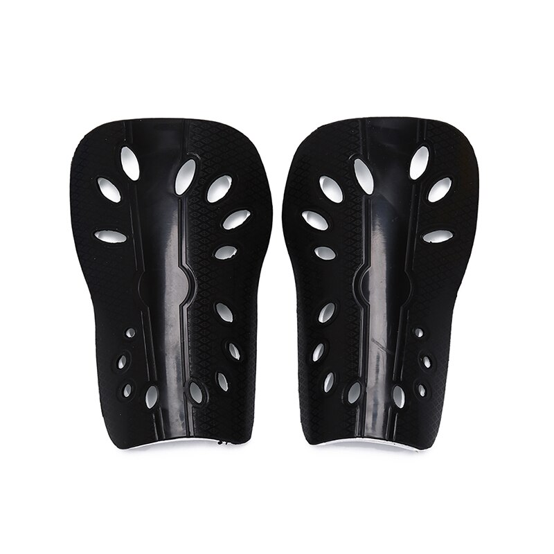 1Pair Soccer Shin Pads Cuish Plate Soft Soccer Football Shin Guard Pads Leg Protector For Women Men Breathable Shinguard: black / S