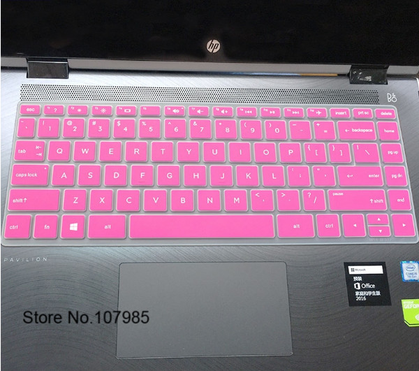 Dla HP Pavilion x360 14-ba078TX 14-ba063tx ba064tx 2017 nowy 14-cal dotykowy klawiatura laptopa silikonowa osłona klawiatury skórzany pokrowiec