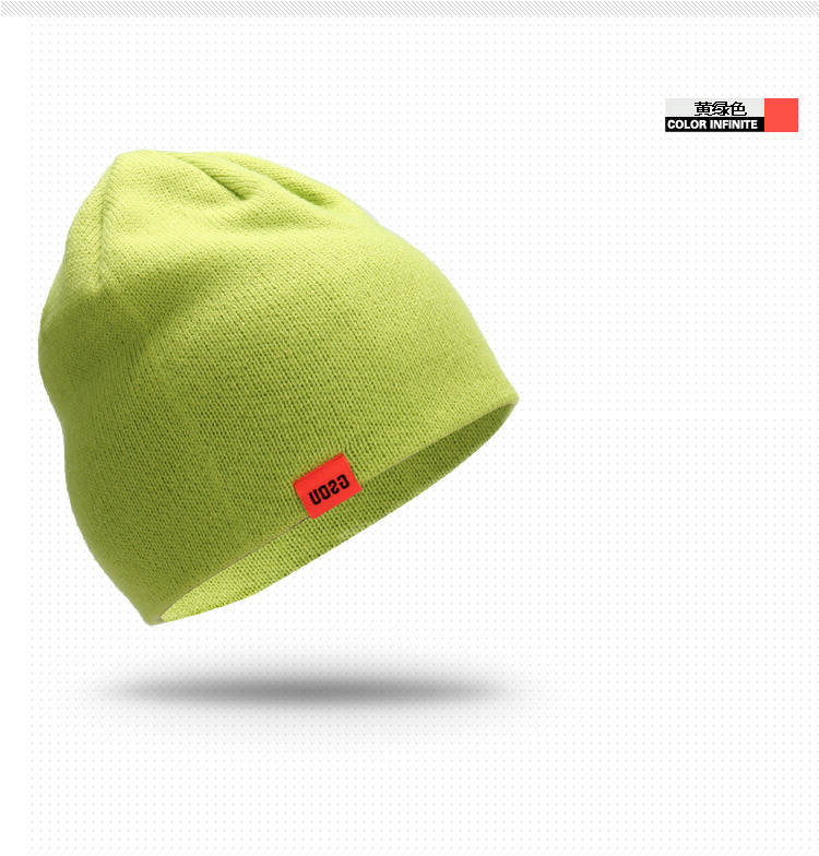 Gsou snow merk heren skimuts dames snowboard herfst en winter outdoor neutraal bergbeklimmen reizen warme gebreide skimuts: 02