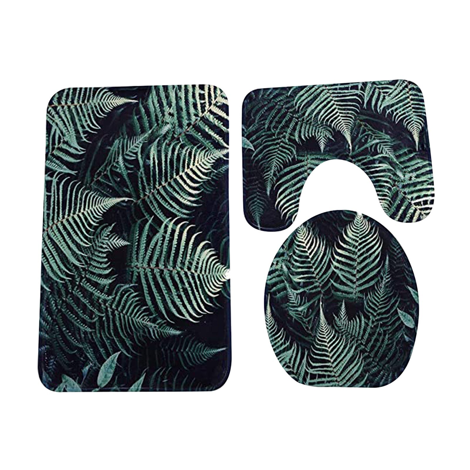 Mode Badmat Set 3 Stuk Badmat Badmat Wc Mat Bad Mat Badmat Mode Printen Tapijt Voor home Decor Wholsale: A