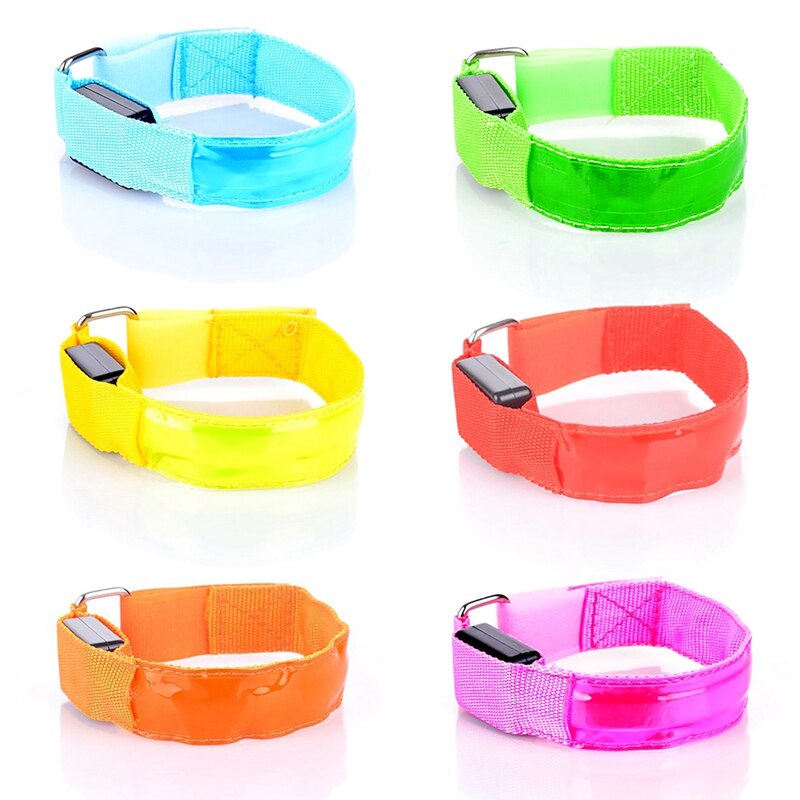 1pcs/set Running LED Light Armband USB Rechargeable Night Safety Sports Accessories For Cycling Joggle3