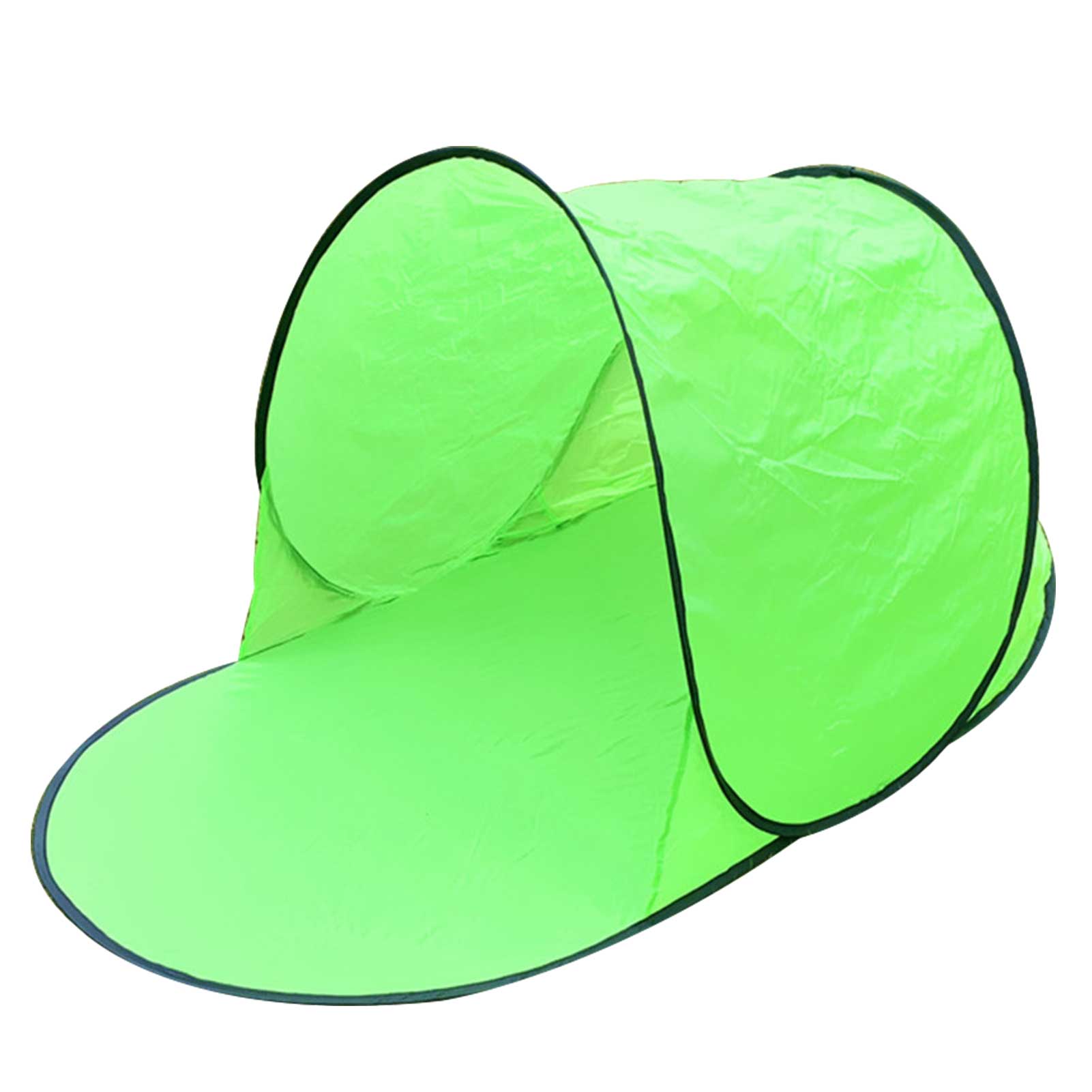 Leisure Tent Single Layer Sun Protection Camping Tent Outdoor Ultralight Camping Tent Four Season Tent For Hiking Backpacking: Green