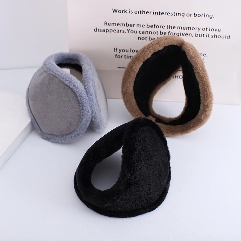 Winter Ear Bags Keep Warm Ear Muffs Men Women Extra Thick Windproof Ear Protection Outdoor Sport Antifreeze Winter Earmuffs