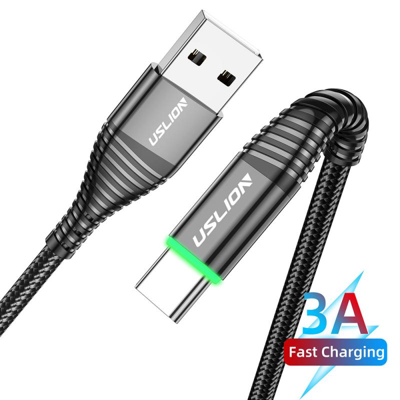 1m 2m Micro USB Cable 3A Fast Charge USB Data Cable For Samsung Xiaomi Redmi Note Tablet Android Mobile Phone USB Charging Cord