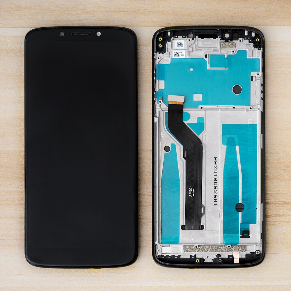 Pantalla LCD de 6,0 pulgadas para Motorola Moto E5 Plus XT1924, Digitalizador de pantalla táctil con marco para Moto E5 Plus, XT1924-1 XT1924-2