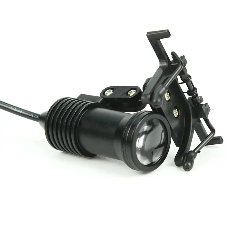 Draagbare oplaadbare LED-koplamp Tandheelkundige loepen Hoofdlamp Vergrootglas Helpende hand Soldeervergrootglas met LED-verlichting