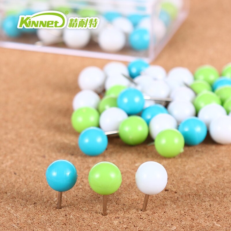 push thumb thack tables pushpin paper map messages board of capped drawing point from drawing 80pcs/pck