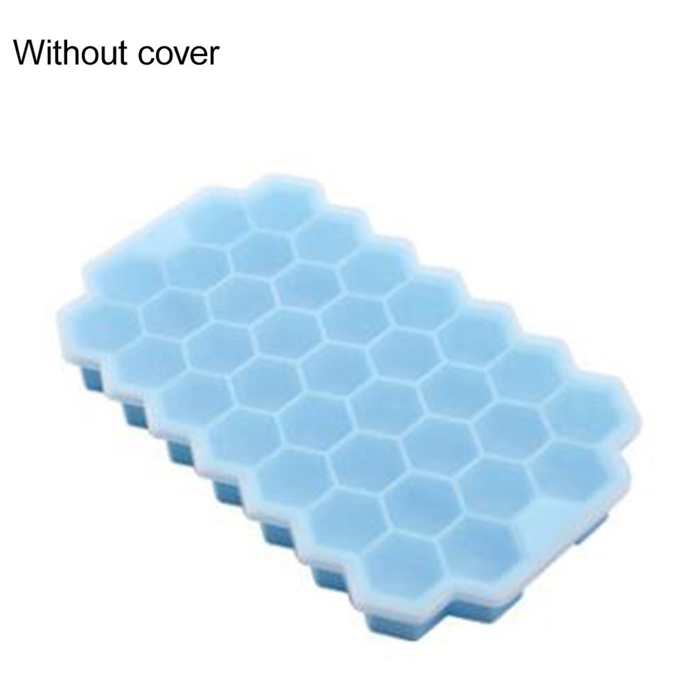 Honeycomb Silicone Ice Tray DIY Drink Ice Cubes Can Be Stacked Ice Cubes Ice Box Mold Cold High Temperature: Default Title
