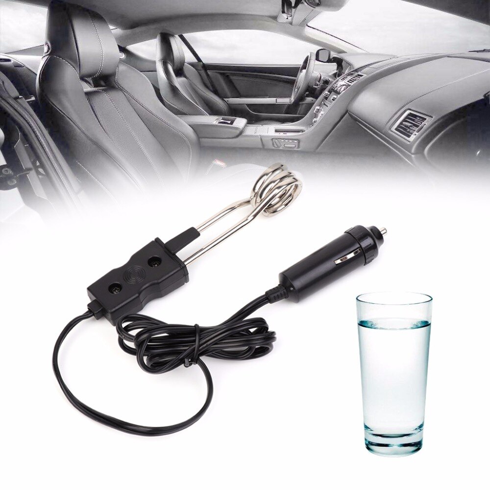24V Tragbare Elektrische Auto Abgekochtes Wasser Tee Tauchsieder Für Camping Picknick