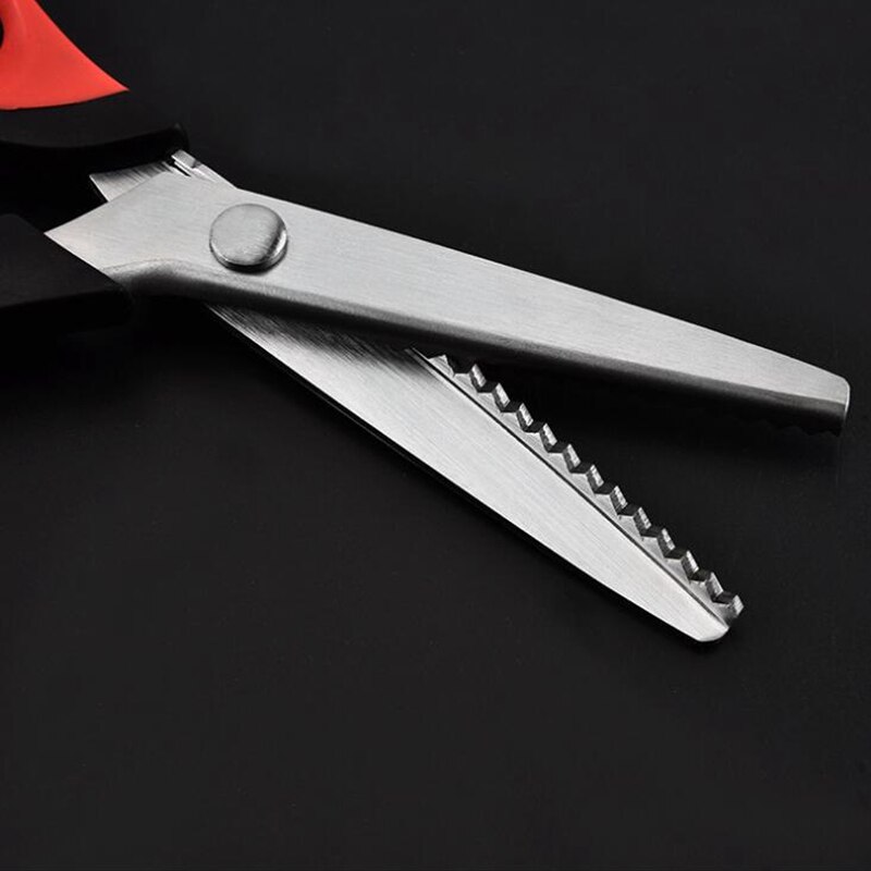 Zig Zag Cut Scissors For Sewing Dressmaker Scissors Tailor Cutting Pinking Shears Scissors Leather DENIM Craft Fabric Textile