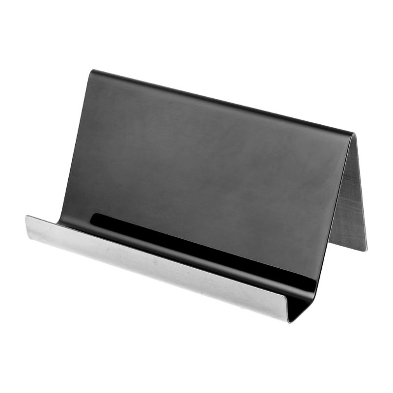 W3JD Stainless Steel Business Card Holder Desktop ... – Grandado