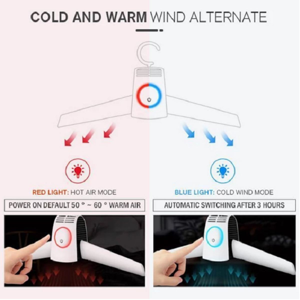 Portable Electric Clothes Dryer Shoes Clothe Rack hangers foldable Travel Available Clothing Shoes Heater Electric Dryer machine