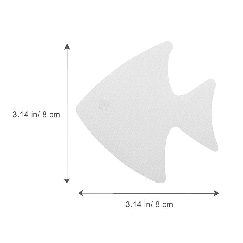 12Pcs Bad Anti-Slip Sticker Zwembad Vis Vormige Decoratieve Stickers Badkamer Vloeren Antislip Tape Badkamer Accessoires