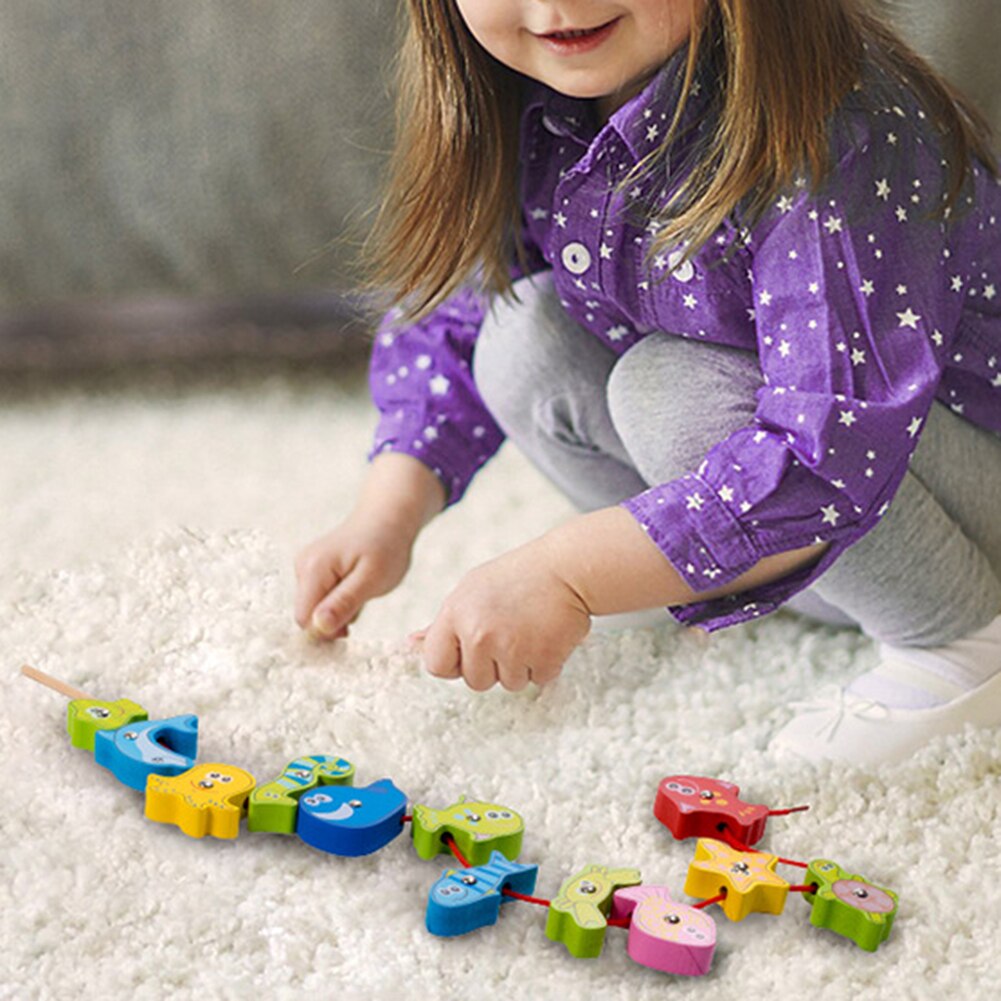freundlicher Holz Magnetischen Angeln Spiel Bord Rätsel Interaktive Spielen Spielzeug