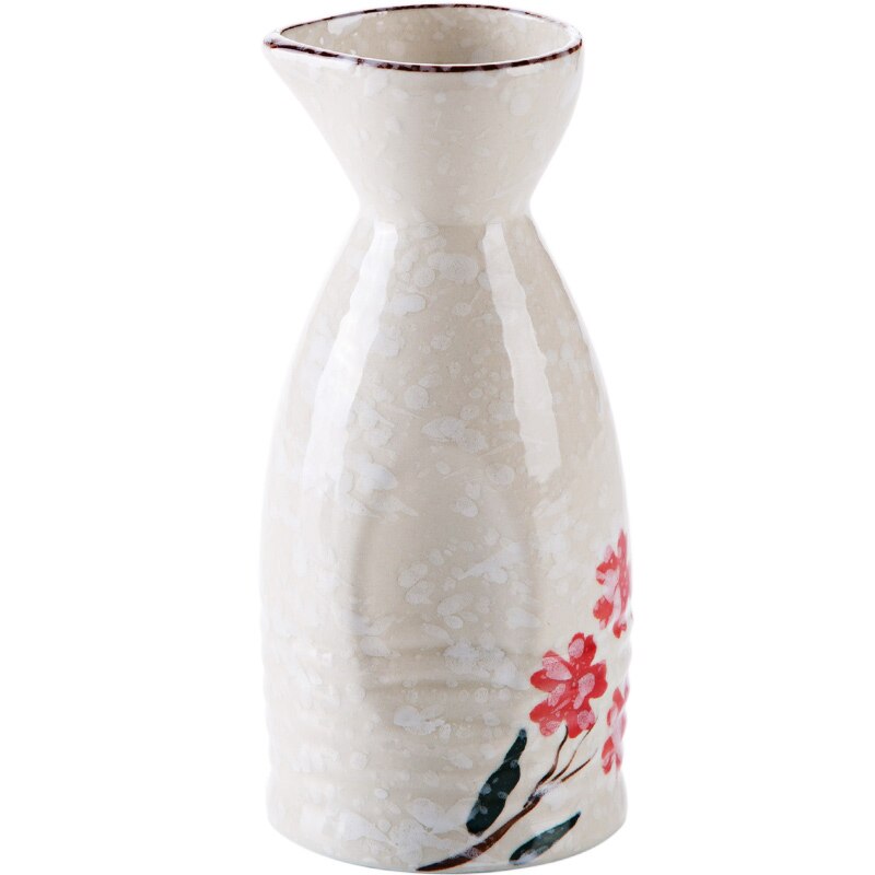 Maison japonaise en céramique blanc verre à vin blanc verre clair maison rétro petite tasse sans main pot blanc clair pot à vin