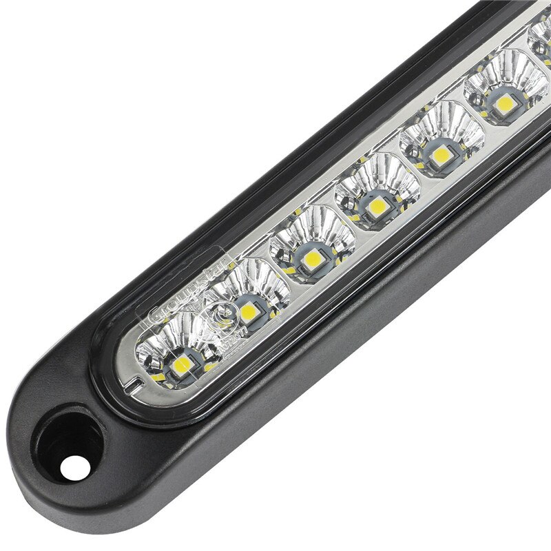 Luces LED para Luz trasera LED de remolque, señal de parada, impermeable, 24v, para camión, luz trasera de frenos, 10-30V, 1 Uds.