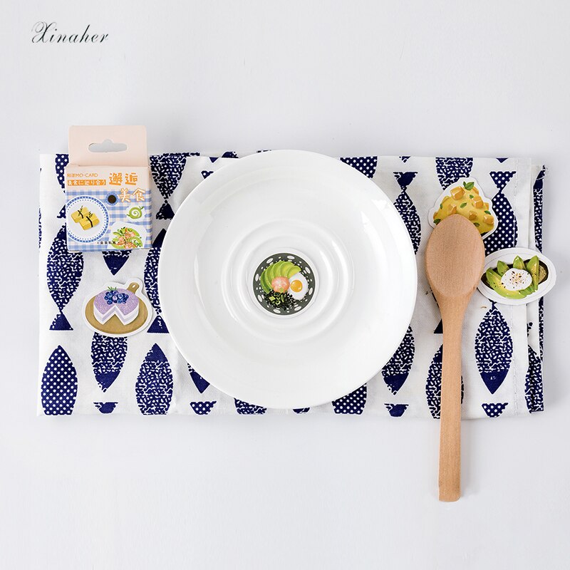 46 Pcs/box yummy food dessert mini paper sticker decoration stickers DIY for craft diary scrapbooking planner label sticker