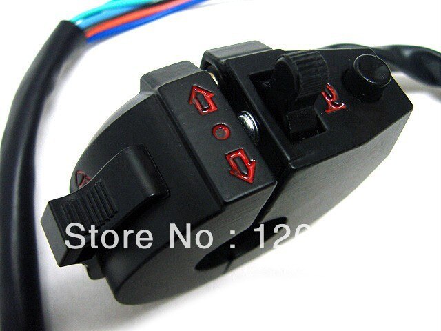 Motorcycle Switch Dual Sport Left Switch Light Turn Signal Horn for Kawasaki Suzuki DR 650 400 250 350 DRZ KLX KLR650 KTM EXC SX