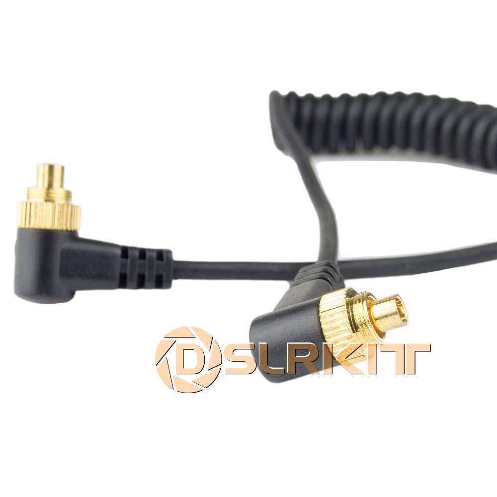 DSLRKIT product Male to Male FLASH PC Sync Cable Cord For YONGNUO RF-602