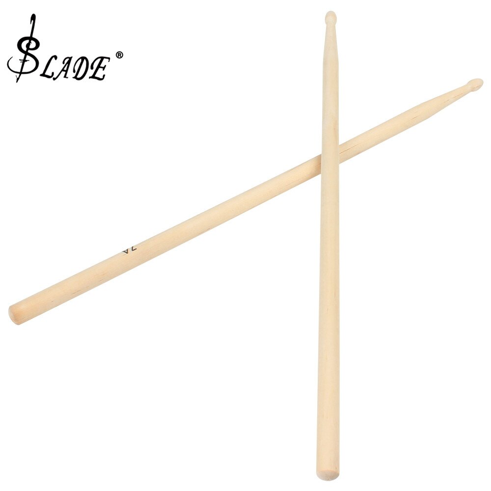 10 Paar/partij Duurzaam Maple Wood Drumstokken 7A Drumsticks