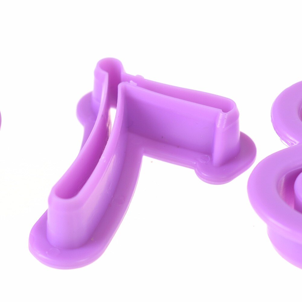 Alfabet tal form plastik kageudstikker sæt gør-det-selv karakter fondant kage dekorationsforme køkken gadgets
