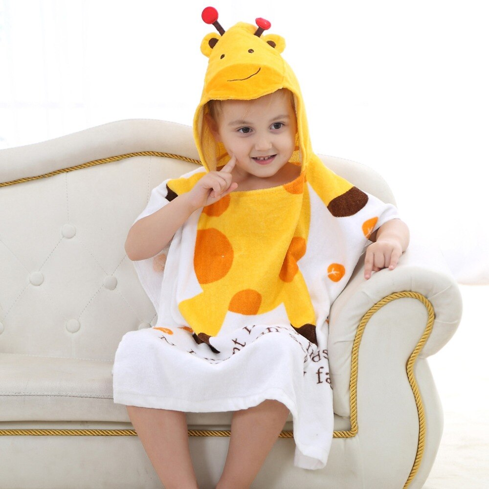 Kinderen Badjassen 0-6 Jaar Unisex Dolfijn Beachwear Baby Meisje Jongen Kleding Mantel Slaap Gewaden Hooded Roupa infantil Banho