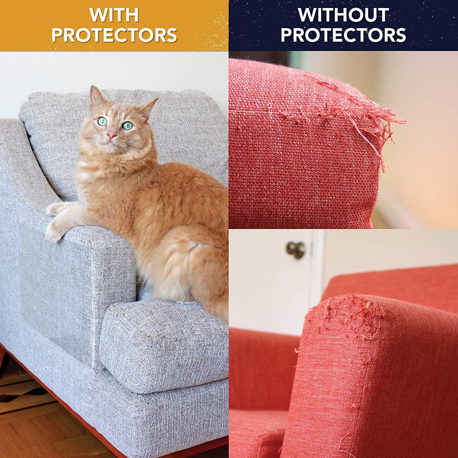 Pack Cat Scratching Tape Deterrent Anti Scratch Durable Sticker Anti-Scratch Pet Cat Training Tape Scratch Cats Dogs